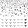 500Pcs Diamond Shape Grade AAA Cubic Zirconia Cabochons ZIRC-TADJ0001-01G-1