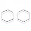 Non-Tarnish 201 Stainless Steel Linking Rings STAS-N090-T13-1-1