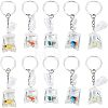  DIY 3D Goldfish Bag Keychain Making Kits DIY-NB0007-43-1