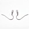 304 Stainless Steel Earring Hooks X-STAS-F117-23P-2