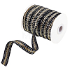 Sparkle Style Polyester Ribbons OCOR-WH0074-37B-1