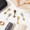 Alloy Replacement Zipper Sliders PALLOY-PH01591-01-4