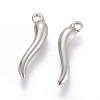 304 Stainless Steel Pendants STAS-L232-010B-2