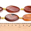 Natural Banded Agate Beads Strands G-F825-H01-03A-4