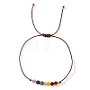 Vintage Minimalist Adjustable Natural Gemstone Bead Bracelets AX5833-3-2