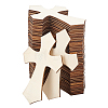 Unfinished Wood Cutouts DIY-WH0034-70-1