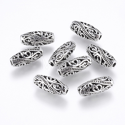 Tibetan Style Alloy Beads PALLOY-K079-20AS-1