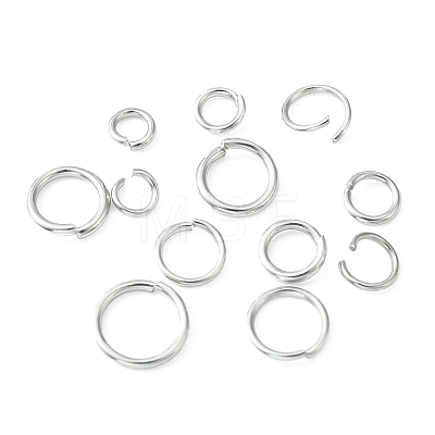 12 Styles 304 Stainless Steel Jump Rings Sets DIY-FS0004-13-1
