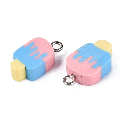 Handmade Polymer Clay Pendants CLAY-Q253-07P-07-1