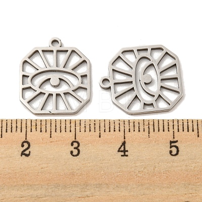 316 Surgical Stainless Steel Pendants STAS-G325-13P-1