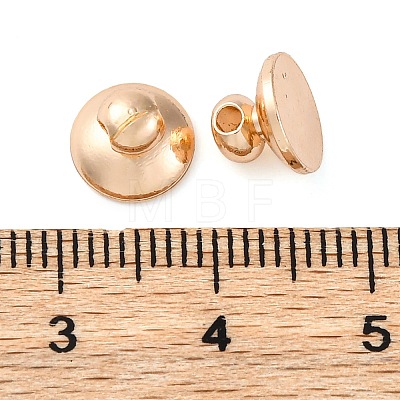 Brass Bead Cap Pendant Bails KK-Z089-20KCG-1