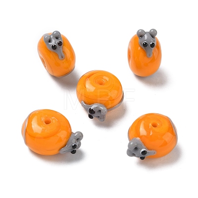 Handmade Lampwork Enamel Beads LS-LAMP-Z020-06B-1