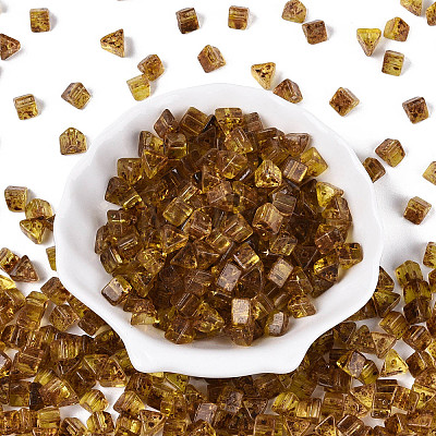 Picasso Transparent Glass Beads SEED-Q039-02N-1