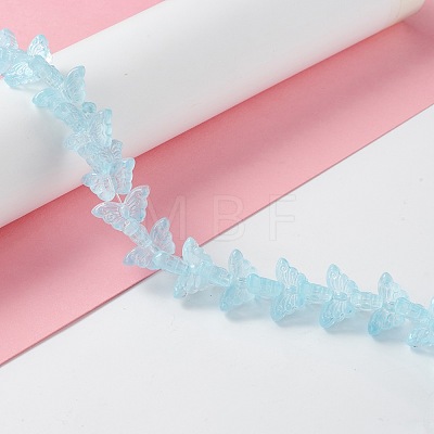 Transparent Glass Beads Strand GLAA-K002-02E-1