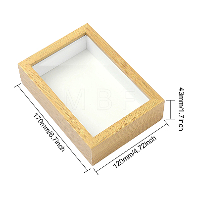 Gorgecraft MDF(Middle Density Fibreboard) Photo Frame DJEW-GF0001-22A-1