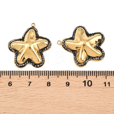 304 Stainless Steel Pendants STAS-P445-01D-G-1