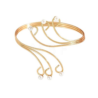 Iron Multi-Strand Spiral Upper Arm Cuff WG80F31-01-1