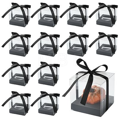 Square PET & Paper Bakery Box CON-FZC0002-004A-1