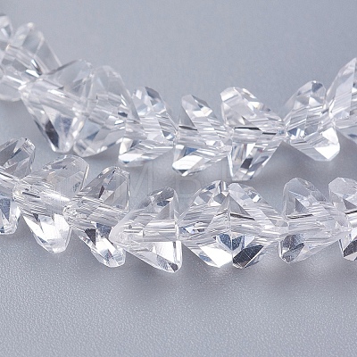 Transparent Glass Beads Strands EGLA-J145-6mm-NB01-1