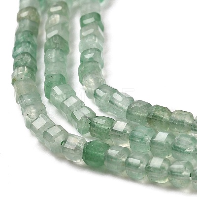 Natural Green Aventurine Beads Strands G-Q002-C01-01-1
