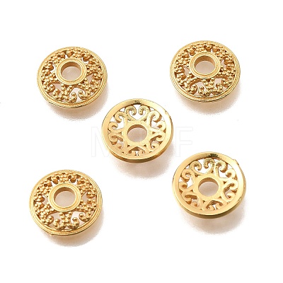 Brass Bead Caps KK-G600-23G-1
