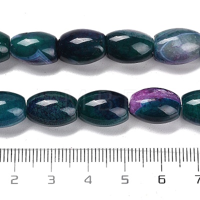 Natural Agate Beads Strands G-B079-E01-01G-1