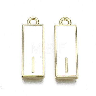 Alloy Enamel Pendants ENAM-T012-01I-RS-1