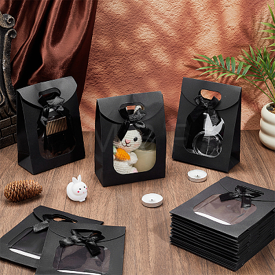Rectangle Kraft Paper Gift Bags ABAG-WH0062-14A-1-1