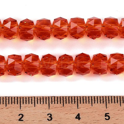 Transparent Glass Beads Strands EGLA-K071-01D-1