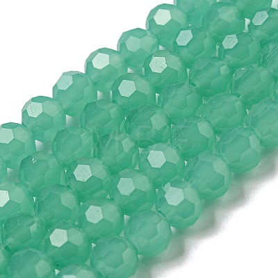 Imitation Jade Glass Beads Stands X-EGLA-A035-J6mm-D10-1