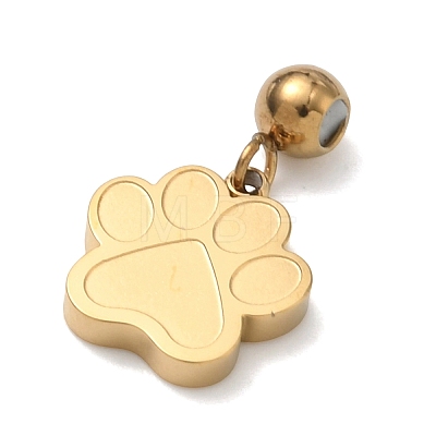 304 Stainless Steel Pendants STAS-K323-01C-G-1