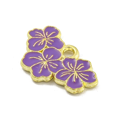 Alloy Enamel Pendants ENAM-Z015-06G-06-1