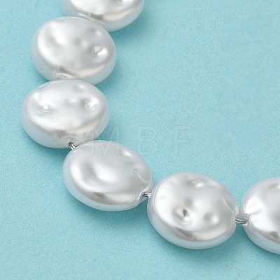 ABS Plastic Imitation Pearl Beads Strands KY-F021-06-1-1