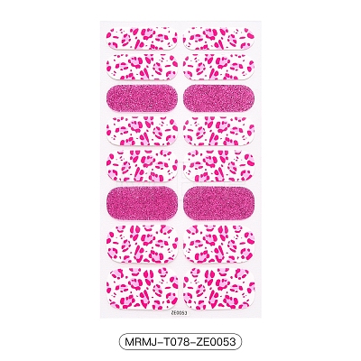 Nail Art Full Cover Nail Art Wrap MRMJ-T078-ZE0053-1