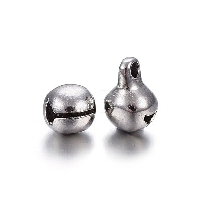 304 Stainless Steel Bell Charms STAS-F174-20P-A-1