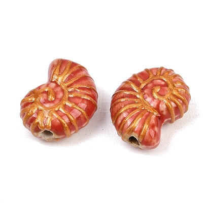 Handmade Porcelain Beads PORC-B008-02F-1