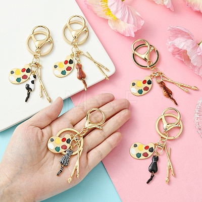 Alloy Enamel Keychain KEYC-YW00026-01-1