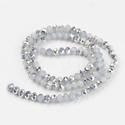 Electroplate Glass Beads Strands EGLA-A034-J10mm-M03-1