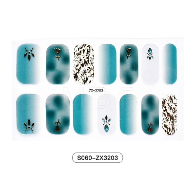 Full Cover Nombre Nail Stickers MRMJ-S060-ZX3203-1