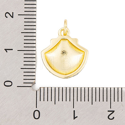 Rack Plating Brass Enamel Pendants KK-P269-09G-05-1