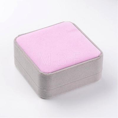 Square Velvet Bracelet/Bangle Boxes VBOX-D007-02B-1