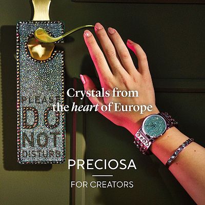 Preciosa® Crystal Hotfix Flatback Stones Y-PRC-HSS12-00030-200-1