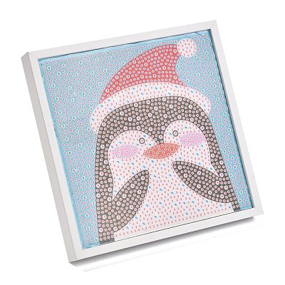 DIY Christmas Theme Diamond Painting Kits For Kids DIY-F073-12-1
