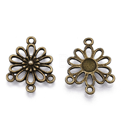 Tibetan Style Alloy Links EA8171Y-AB-1