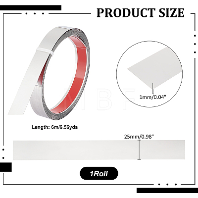 Stainless Steel Self-Adhesive Flexible Molding Trim FIND-WH0290-42A-P-1