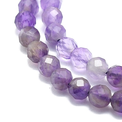 Natural Amethyst Beads Strands G-P457-A03-15-1