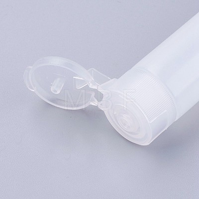 18ml Transparent PE Plastic Flip Top Cap Bottles MRMJ-WH0010-02-18ml-1