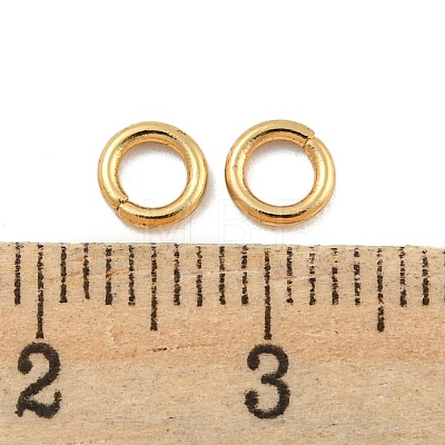 304 Stainless Steel Soldered Closed Jump Rings X-STAS-E482-15A-G-1