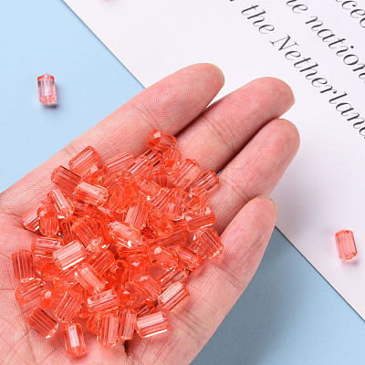 Transparent Acrylic Beads TACR-S154-27B-52-1