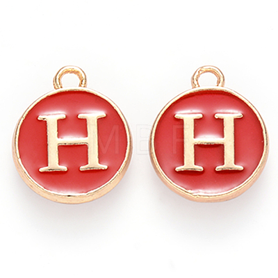 Golden Plated Alloy Charms ENAM-SZ0001-25C-H-1
